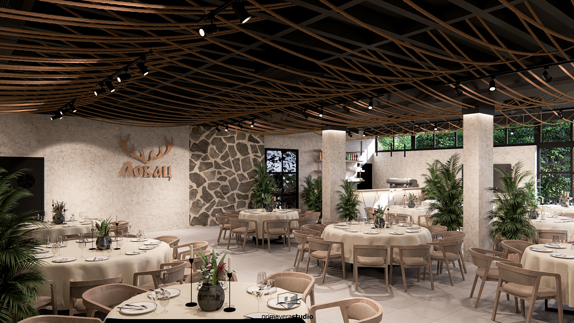 Ресторан Ловац, Primavera studio