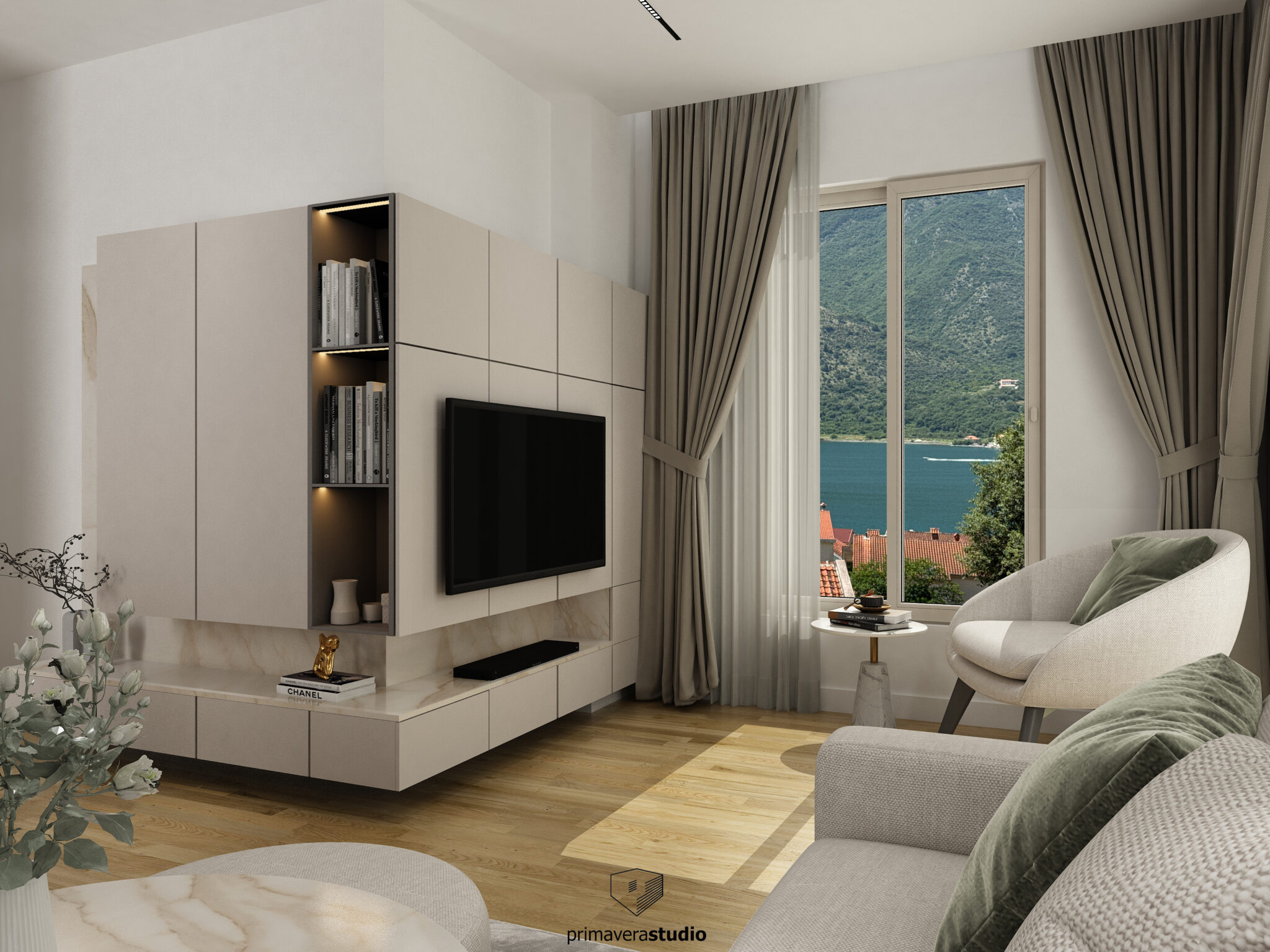 Стамбена зграда Вртови Боке, Primavera studio