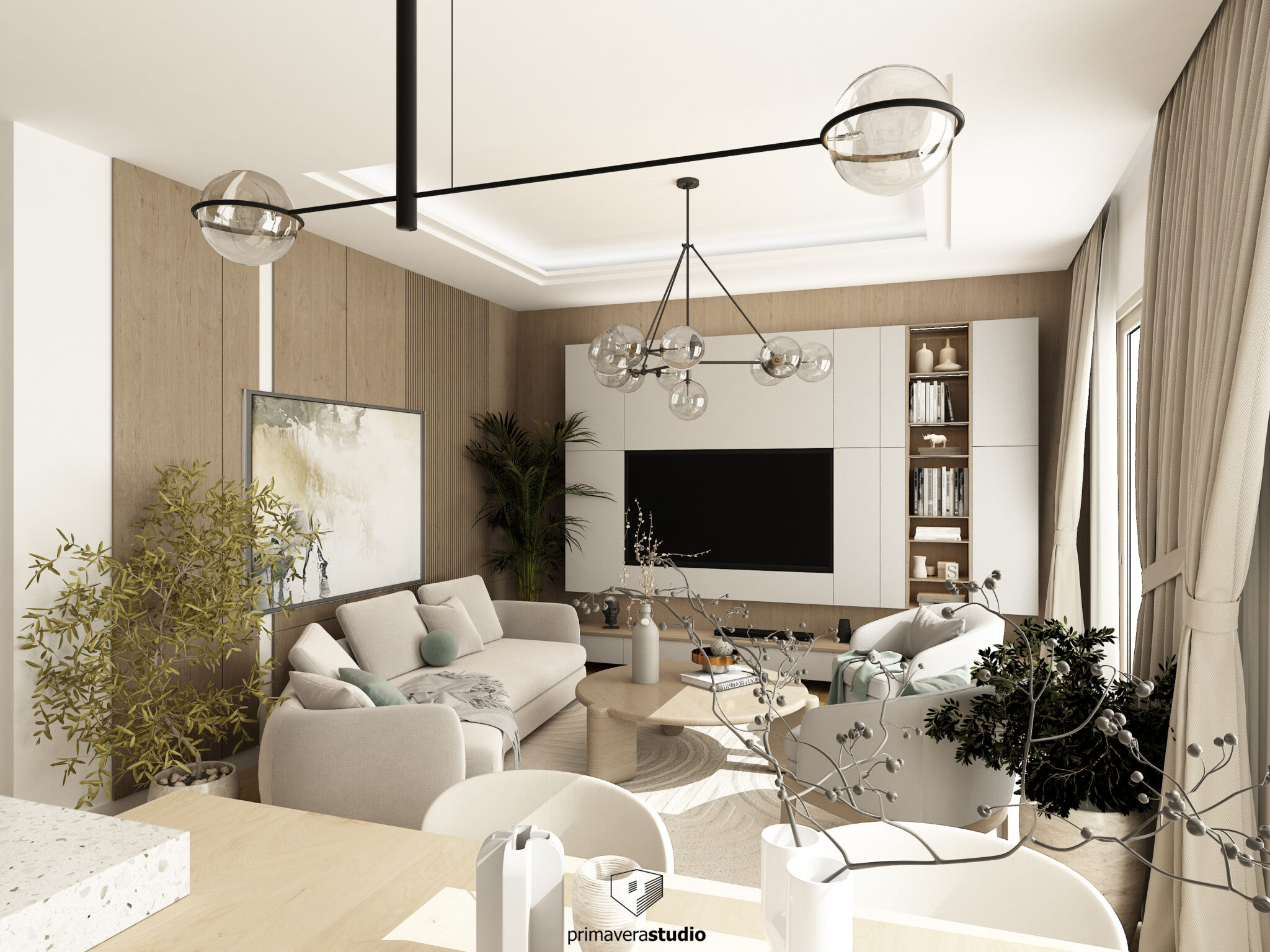 Стамбена зграда Вртови Боке, Primavera studio