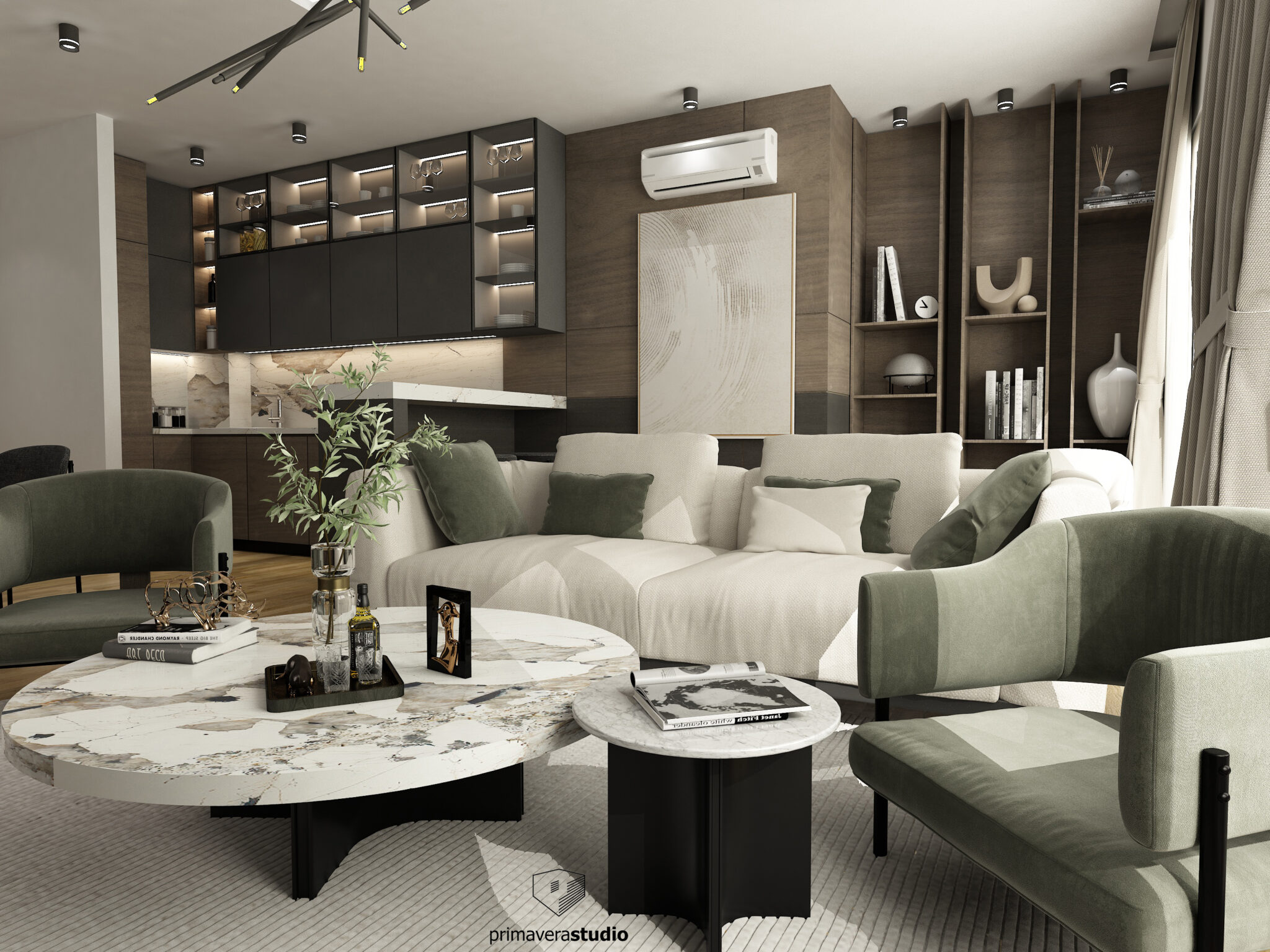 Стамбена зграда Вртови Боке, Primavera studio