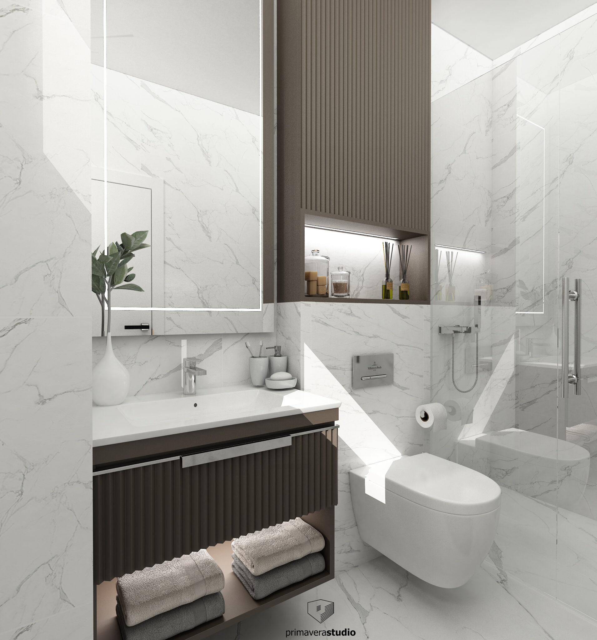 Стамбена зграда Вртови Боке, Primavera studio