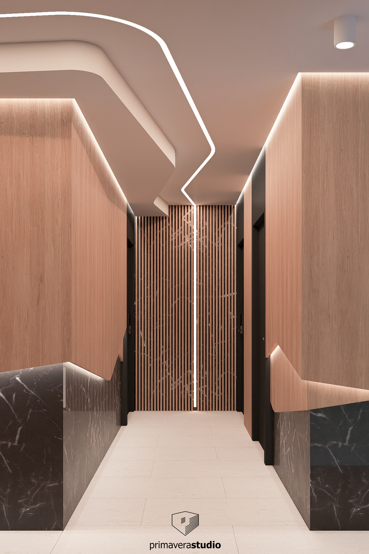 Стамбена зграда Вртови Боке, Primavera studio