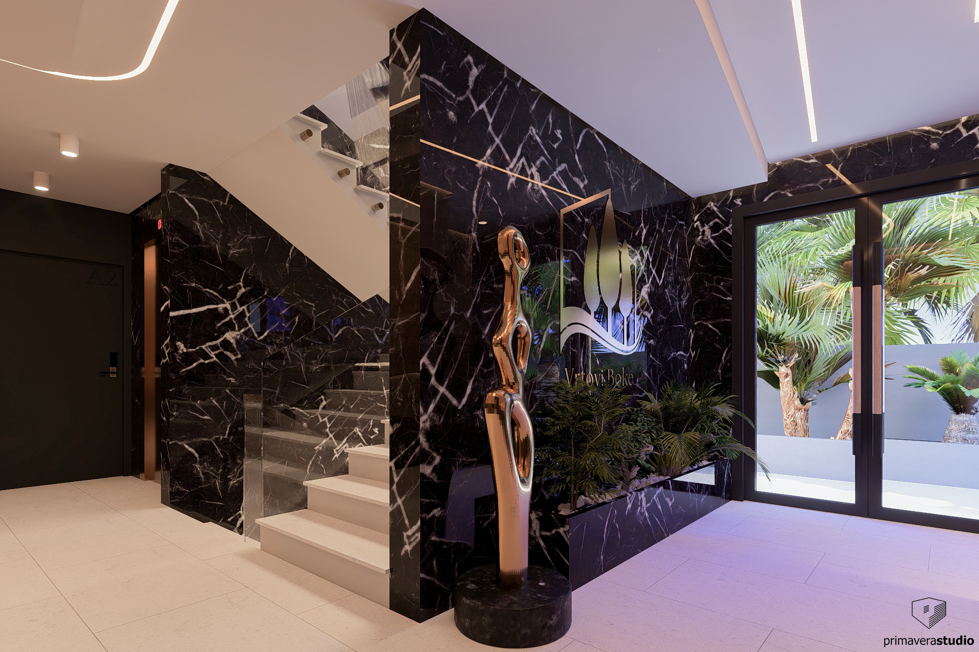 Стамбена зграда Вртови Боке, Primavera studio